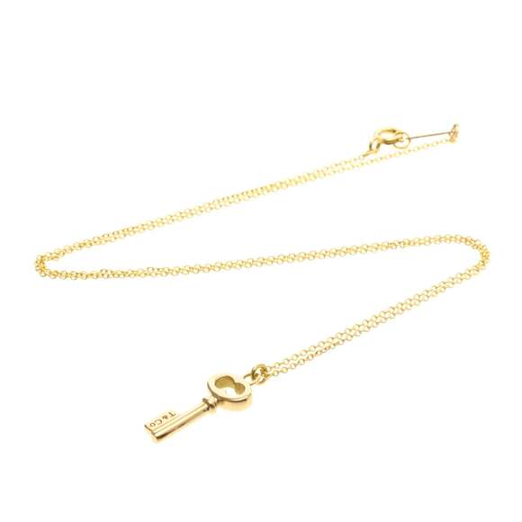 Tiffany Oval Key Necklace Pink Gold (18K) No Stone Women,Men Fashion Pendant ... - Picture 14 of 14